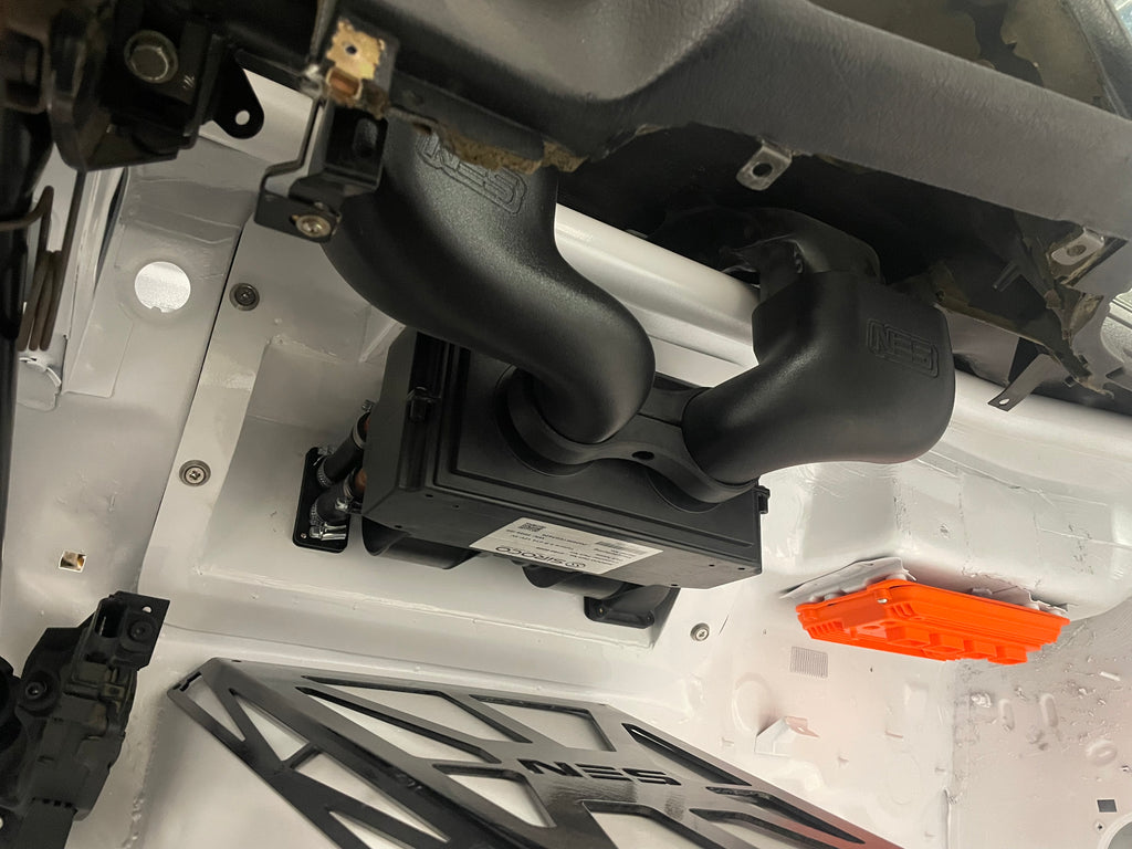 BMW E36 heater ventilation adapters, view 2